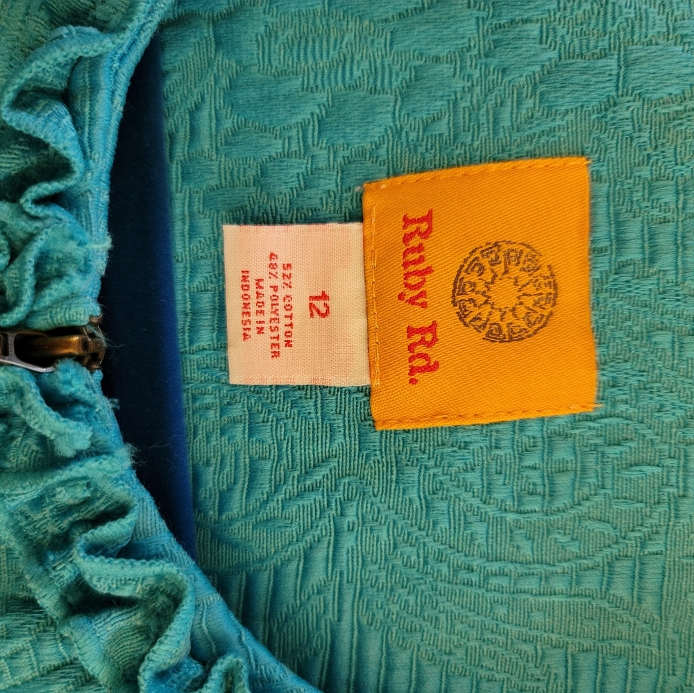 Cute and Colorful Ruby Rd Blazer - Picture 3 of 3